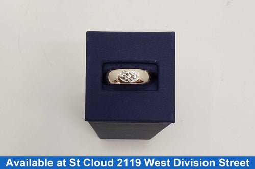 Men's Ring - White Gold 14k (.585) 5.28 grams Size 9