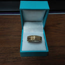 Ring - Wedding Band - Yellow Gold 18k (.750) 7.5 grams Size 10.5
