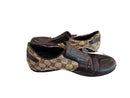 Gucci Gg Leather Sneakers Brown
