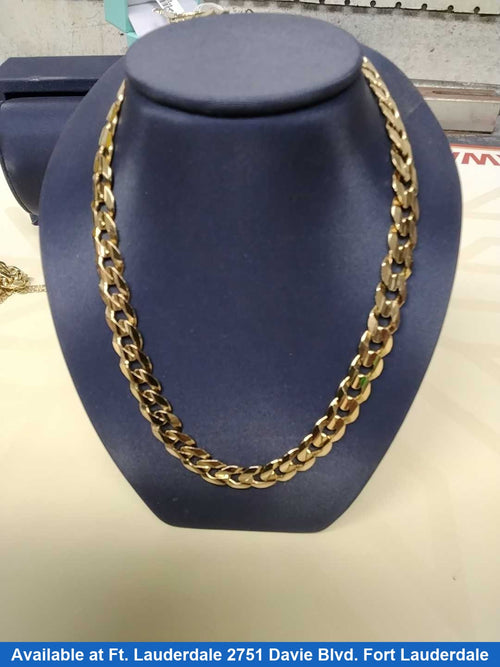 Chain - Yellow Gold 10k (.417) 46.8 grams 22 inch