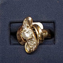Women's Ring - Yellow Gold 14k (.585) 6.9 grams Size 8