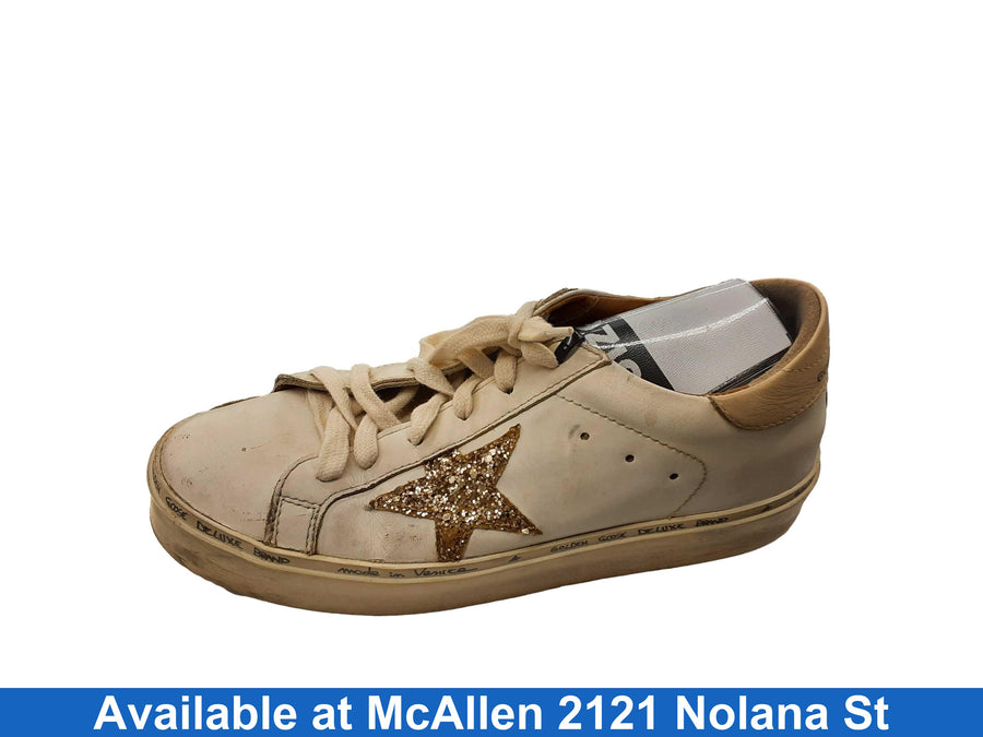 Golden Goose Hi Star Beige / Tan