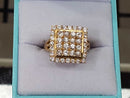 Women's Ring - Yellow Gold 14k (.585) 6.1 grams Size 7