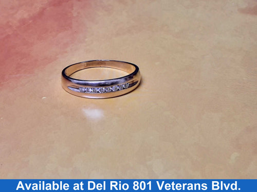 Ring - Wedding Band - Yellow Gold 10k (.417) 4.7 grams Size 12.5