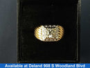 Women's Ring - Yellow Gold 14k (.585) 6.8 grams Size 8.5
