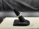 Ring - Wedding Set - White Gold 14k (.585) 7.4 grams Size 4.5