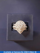 Women's Ring - White Gold 10k (.417) 7.2 grams Size 7