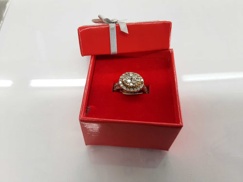 Ring - Wedding Set - Yellow Gold 10k (.417) 5.5 grams Size 7