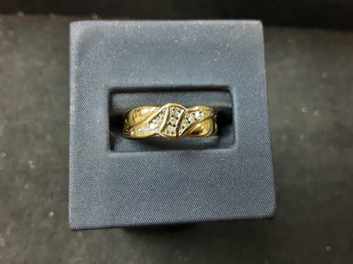 Women's Ring - Yellow Gold 14k (.585) 4.5 grams Size 20
