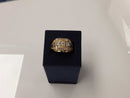 Men's Ring - Yellow Gold 14k (.585) 8.9 grams Size 9.5