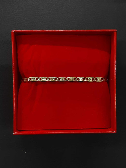 Gucci Bracelet - Tricolor Gold 14k (.585) 5.1 grams 6 inch