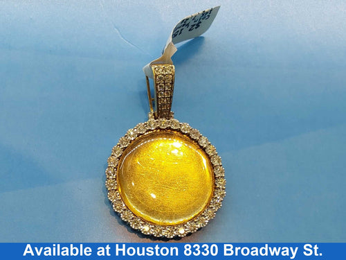 Coin Pendant - Yellow Gold 14k (.585) 7.2 grams