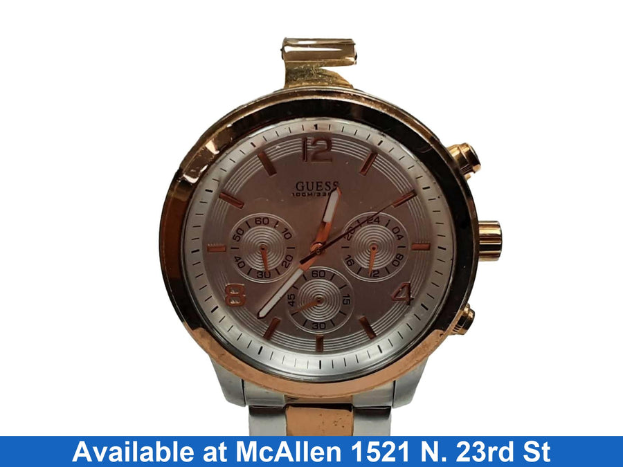 Guess Uo123g1 Silver Regular Watch