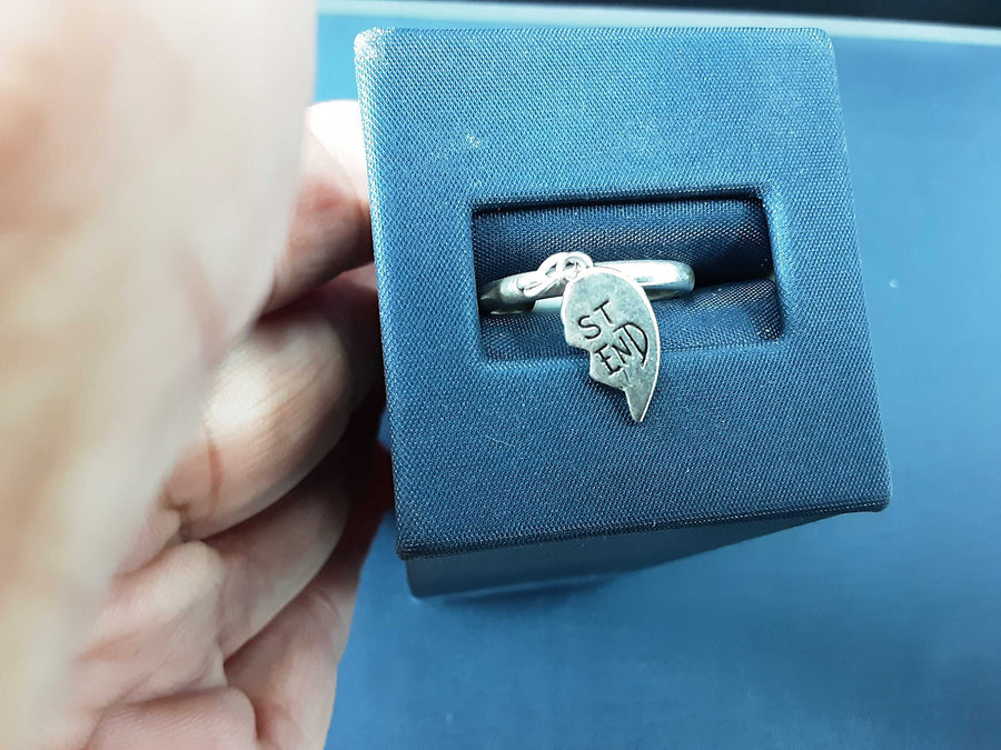 Women's Ring - Silver 2.6 grams Size 10