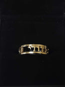 Ring - Wedding Band - Yellow Gold 10k (.417) 4.9 grams Size 11