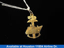Yellow Gold 14k Anchor (.585) 1.6 Grams