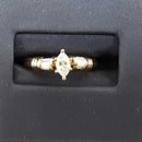 Engagement Set - Yellow Gold 14k (.585) 2.8 grams Size 7