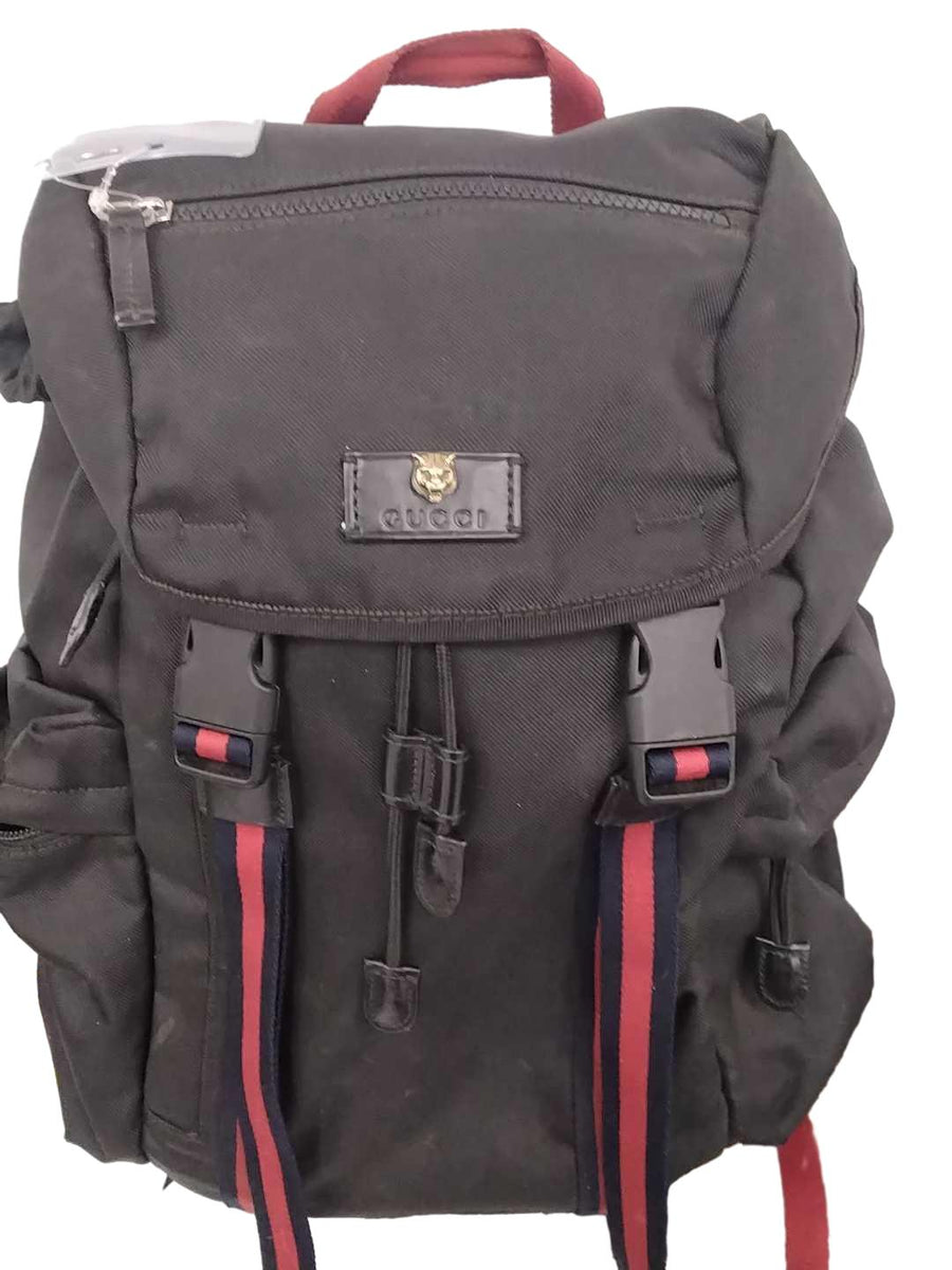 Gucci 429037 213317 Black Backpack / Briefcase / Bag