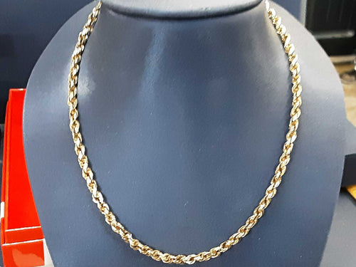 Rope Chain - Yellow Gold 10k (.417) 18.5 grams 24 inch