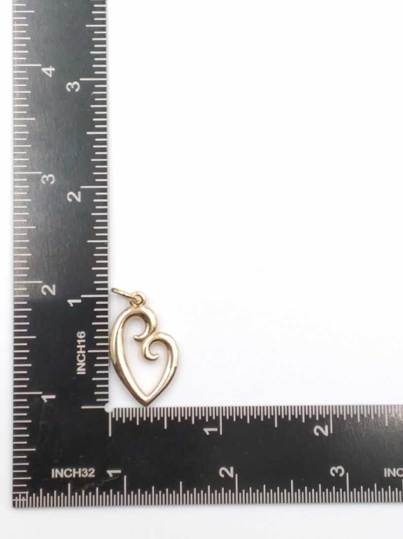 Heart Pendant  - Yellow Gold 14k (.585) 5 Grams