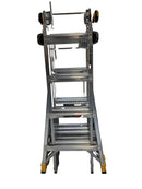 Gorilla 18 Foot Ladder Silver Multi-Purpose Ladder
