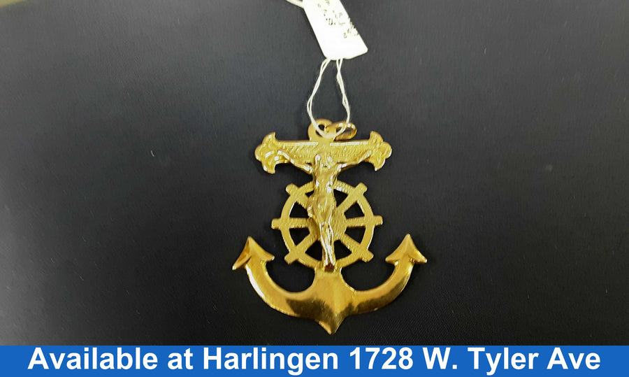Religious Pendant - Yellow Gold 10k (.417) 9.3 grams