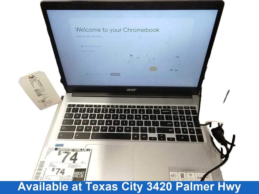 Acer Cb315-3h-c69k Intel Core Duo 4 Gb 32 Gb Silver Laptop