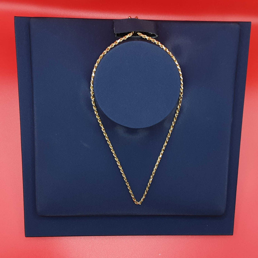 Rope Chain - Yellow Gold 10k (.417) 10.8 grams 28 inch