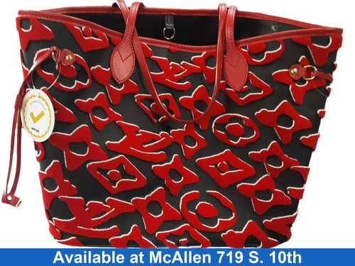 Louis Vuitton Neverfull Mm Black Purse / Handbag