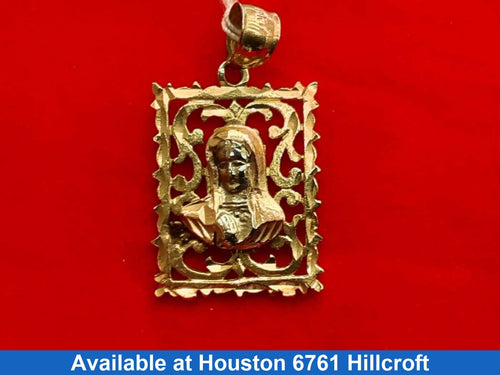 Religious Pendant - Yellow Gold 14k (.585) 3.7 grams