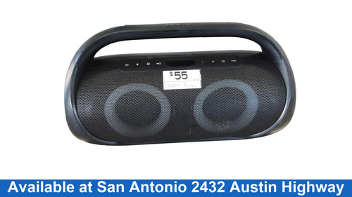 Onn. Black Portable Speaker
