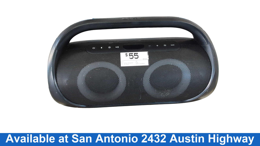 Onn. Black Portable Speaker