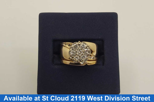 Women's Ring - Yellow Gold 14k (.585) 8.78 grams Size 7
