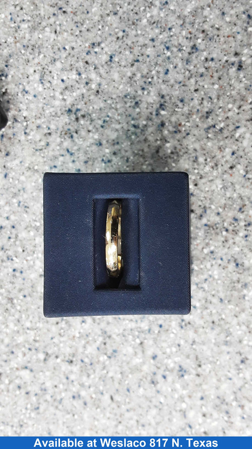 Ring - Wedding Band - Yellow Gold 10k (.417) 3.7 grams Size 10