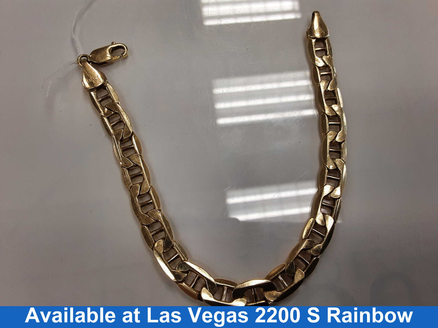 Link Bracelet - Yellow Gold 14k (.585) 12.4 grams 10 inch