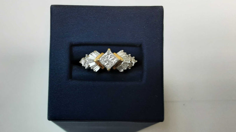 Yellow Gold 18k (.750) 4.8 grams Size 7