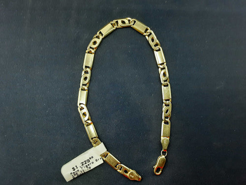 Bracelet - Yellow Gold 10k (.417) 11.7 grams 9 inch