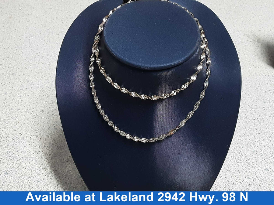 Rope Chain - Silver 4.9 grams 17 inch