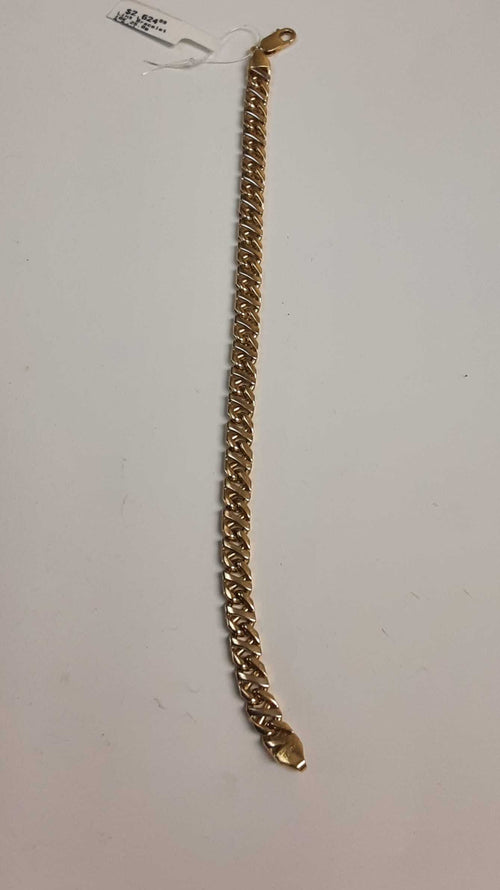 Link Bracelet - Yellow Gold 10k (.417) 25 grams 8 inch