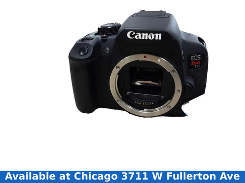 Canon Eos Rebel T5i Black Film SLR Camera