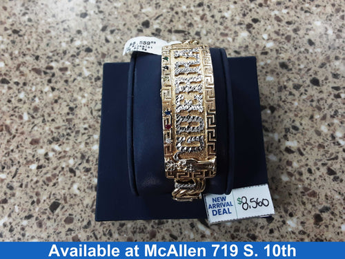 ID Bracelet - Yellow Gold 10k (.417) 85.9 grams 9 inch