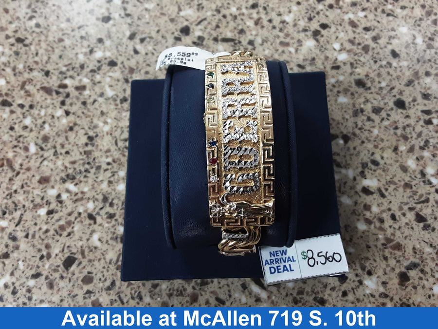 ID Bracelet - Yellow Gold 10k (.417) 85.9 grams 9 inch