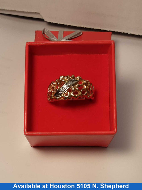 Men's Ring - Yellow Gold 14k (.585) 7.5 grams Size 12