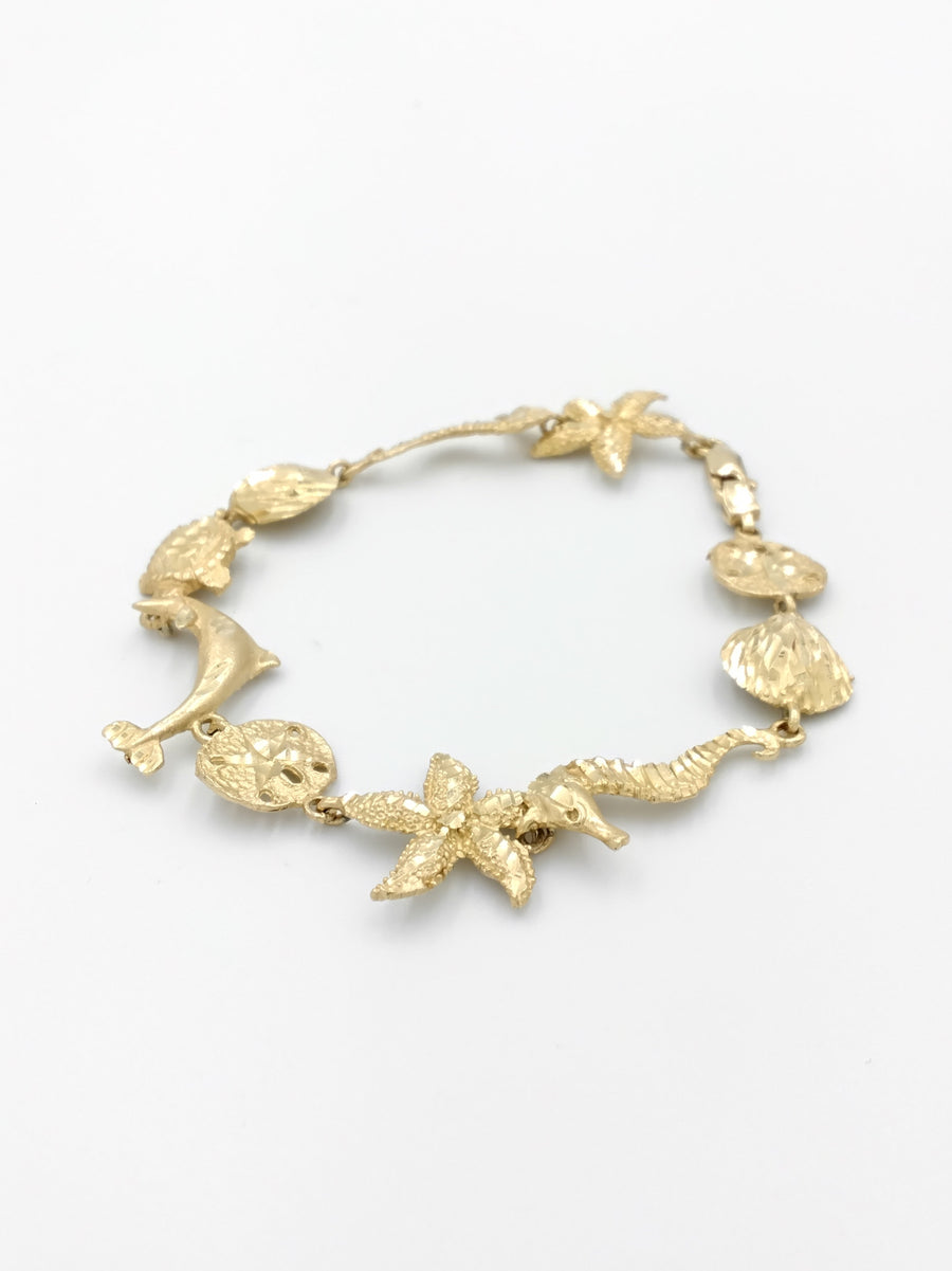 Bracelet - Yellow Gold 14k (.585) 11 grams 7 inch