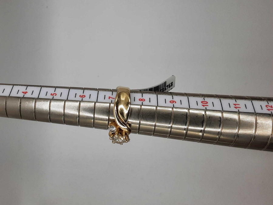 Women's Ring - Yellow Gold 14k (.585) 5.9 Grams Size 7.5