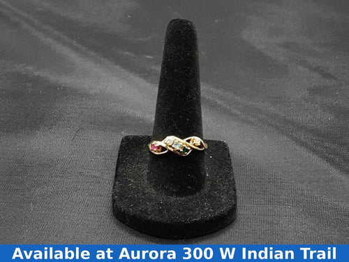 Women's Ring - Yellow Gold 10k (.417) 2.5 grams Size 8