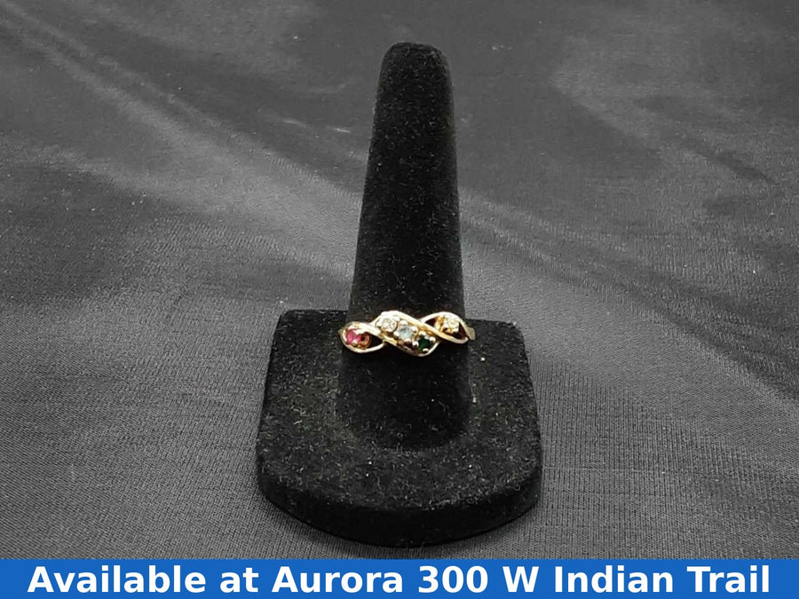 Women's Ring - Yellow Gold 10k (.417) 2.5 grams Size 8