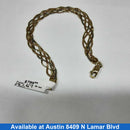 Link Bracelet - Yellow Gold 14k (.585) 4.9 grams 8 inch