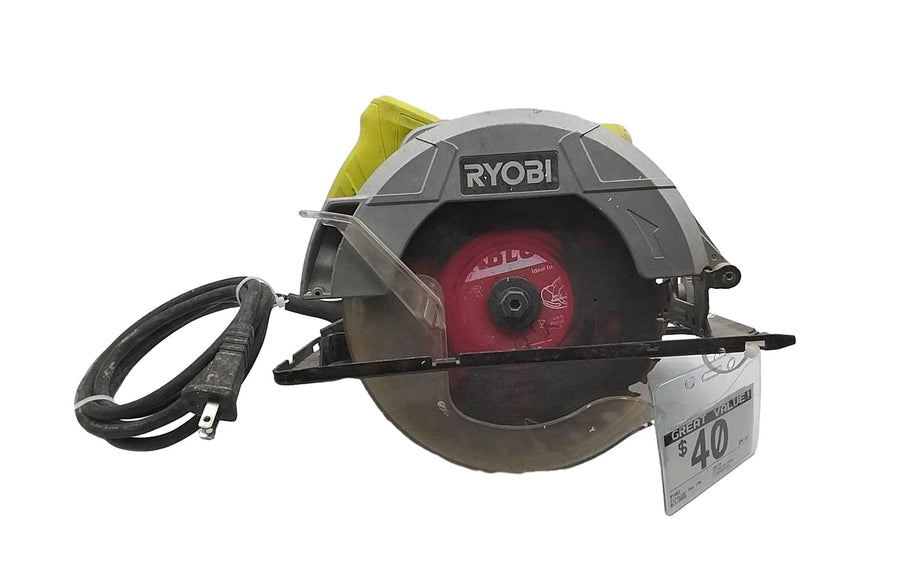 Ryobi Csb125 Green Corded Circular Saw