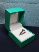 Women's Ring - Solitaire - Yellow Gold 10k (.417) 1.8 grams Size 7.5